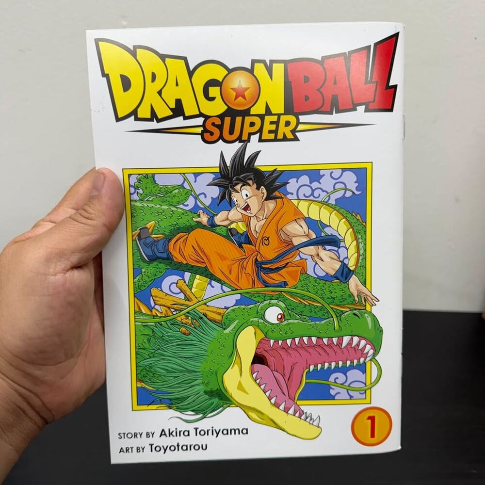 Dragon Ball Super Vol. 1 and Sand Land Manga by Akira Toriyama